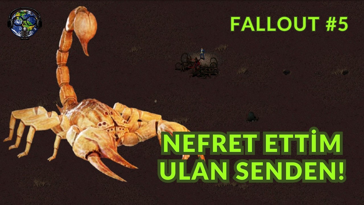 YETTİ BU RADSCORPIONLAR - Fallout Gameplay #5 Türkçe