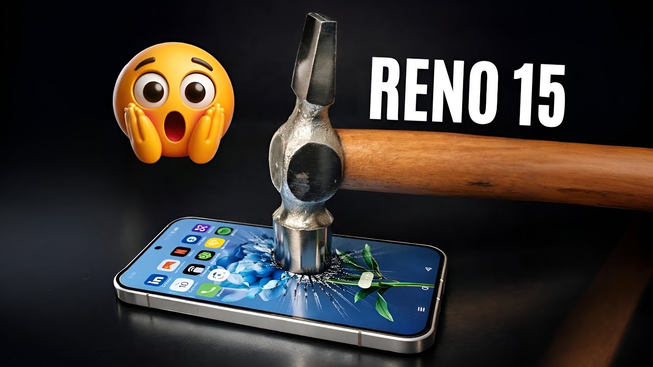 Oppo Reno 15 5G Corning Gorilla Glass 7i & Display Screen Scratch Test | Durability Test | 