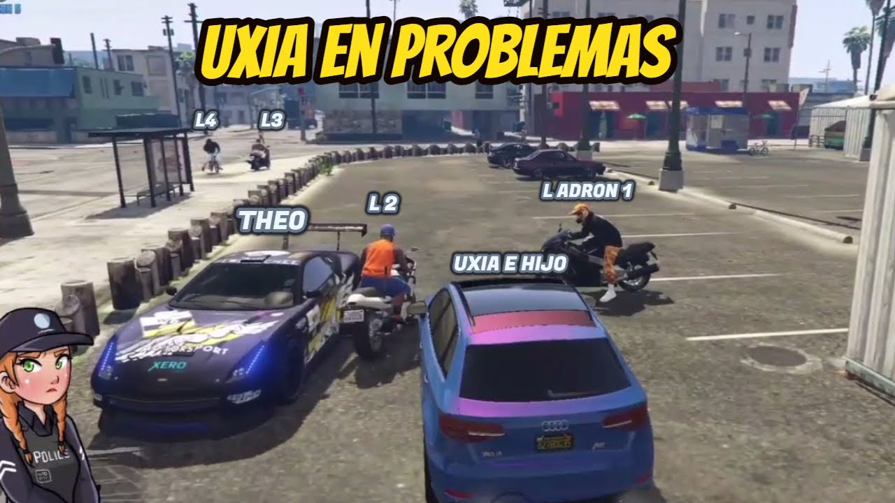 THEO AL RESCATE DE UXIA QUE SE ENCONTRABA EN PROBLEMAS