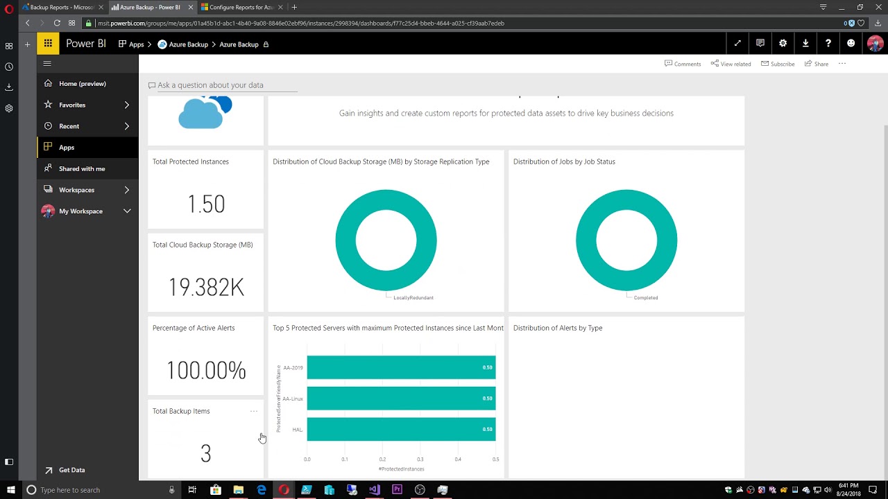 Azure Backup - #4 - Reporting