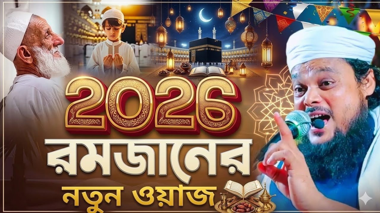 মাহে রমজানের নতুন সেরা ওয়াজ┇সকল গুনাহ হবে রমজান মাসে┇মাওঃ আজিজুল হক┇Qari Azizul Haque Waz Ramadan