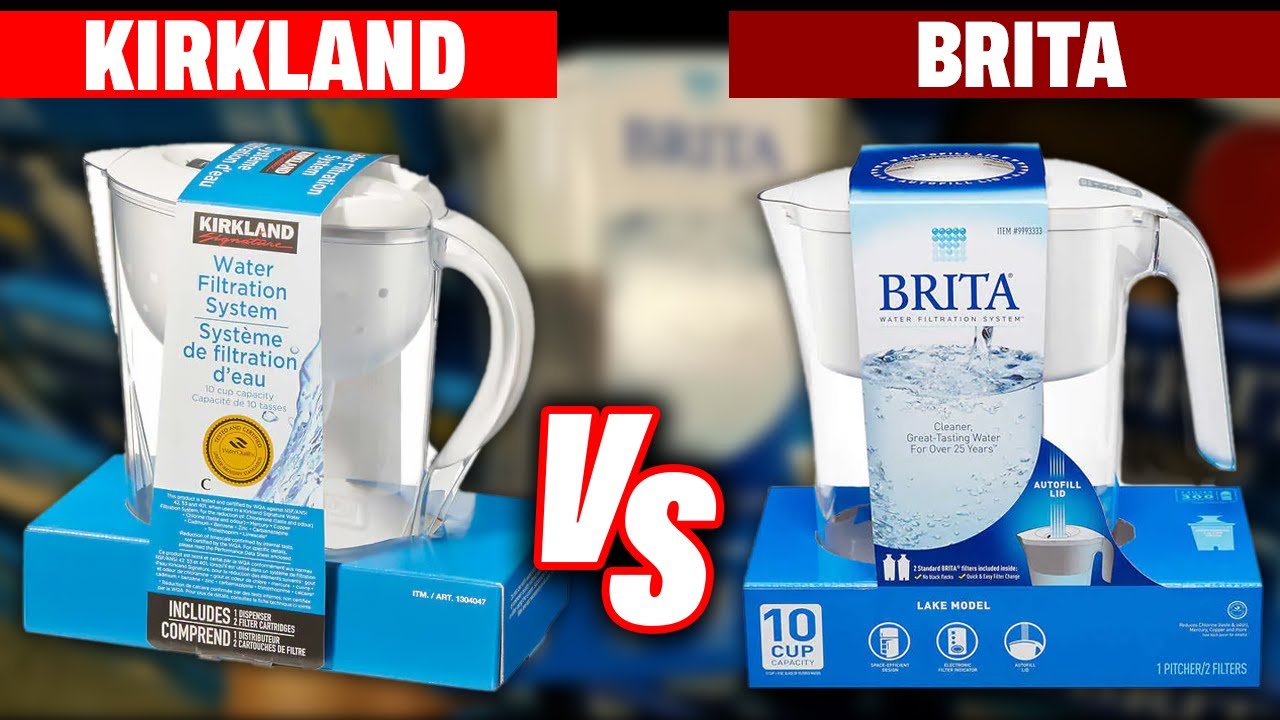 Kirkland vs Brita Water Filters &ndash; Weighing Their Pros and Cons (Which One Should You Buy?)