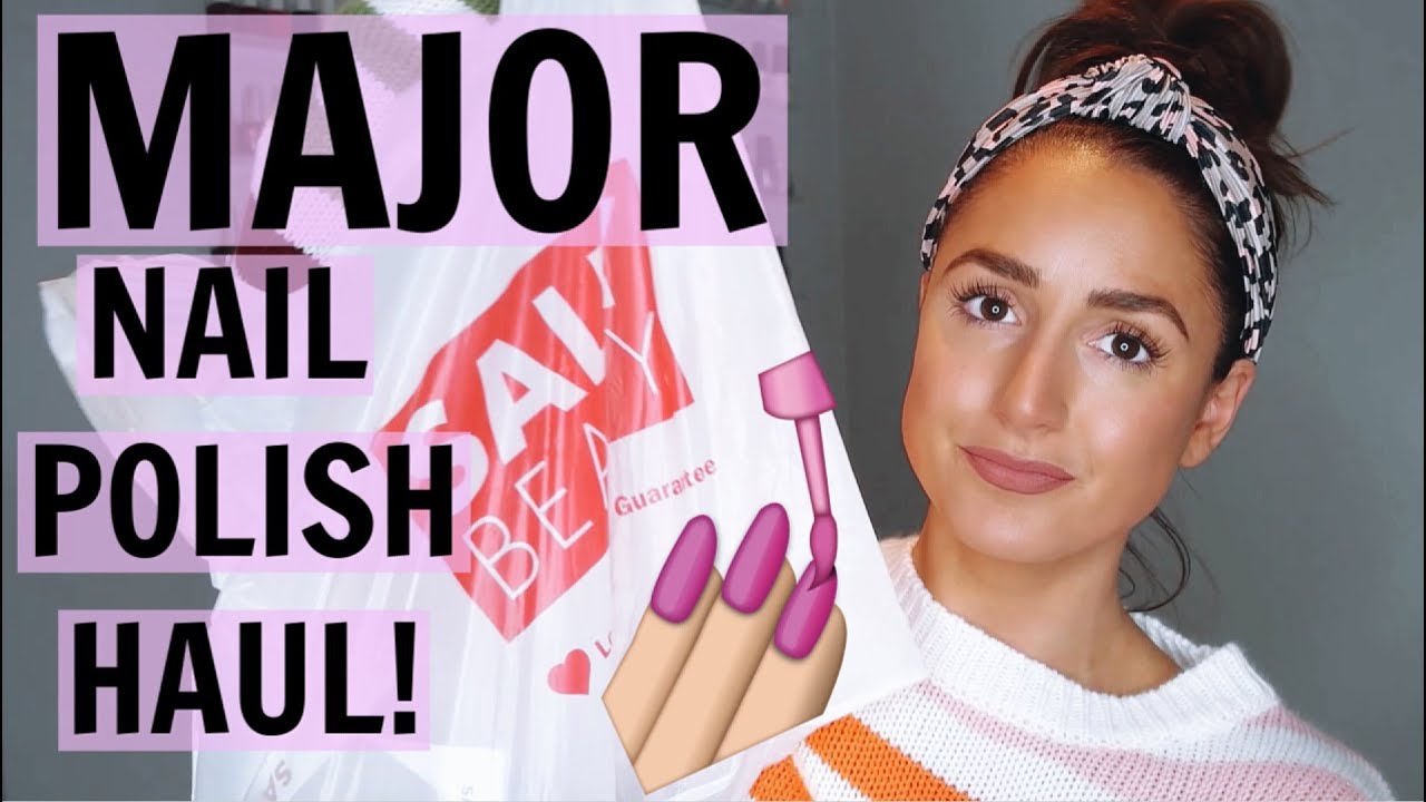 HUGE Nail Polish Haul from SALLY BEAUTY!