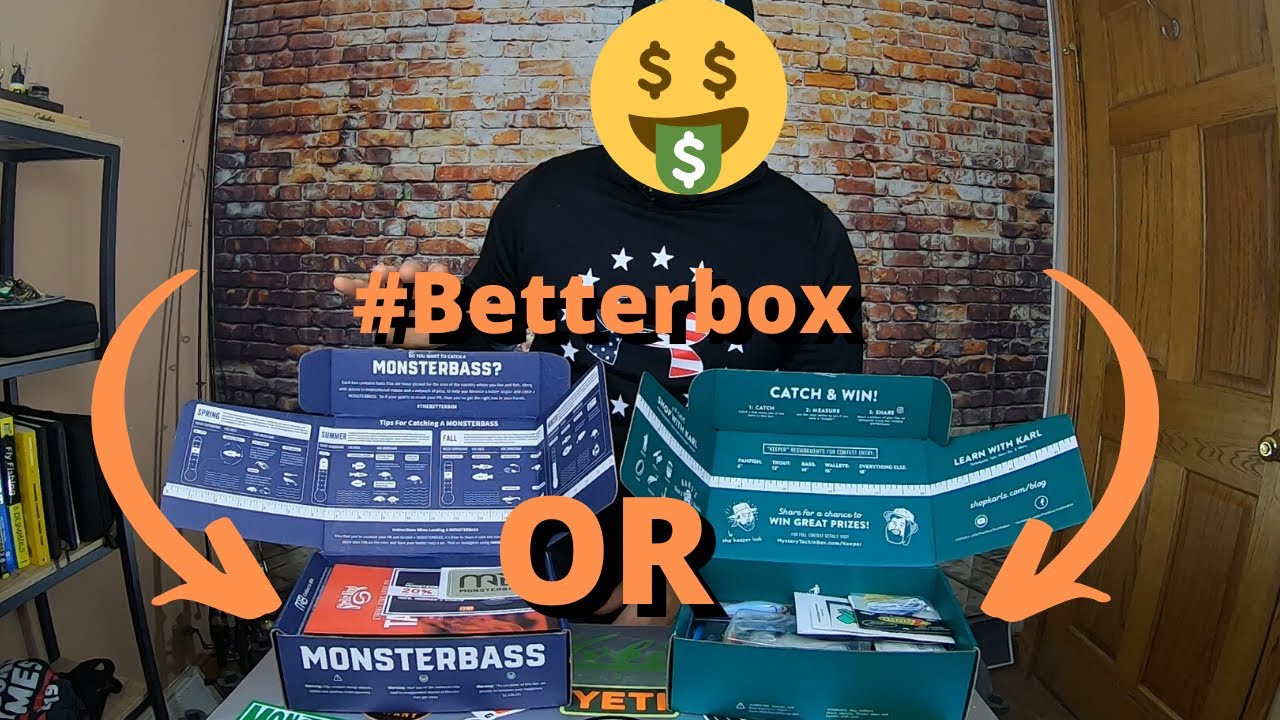 Mystery Tackle Box versus Monsterbass Unboxing January 2020