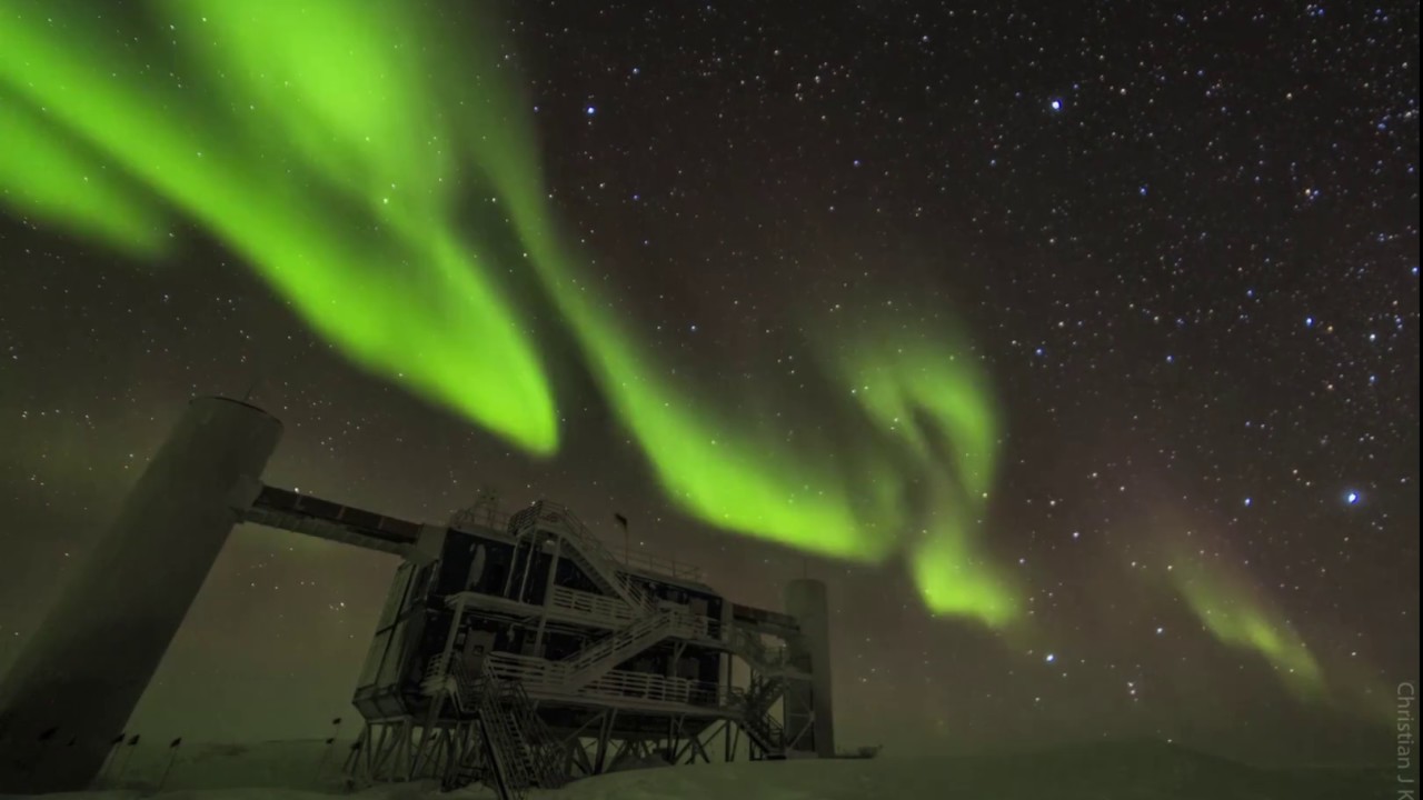 Auroras at the South Pole