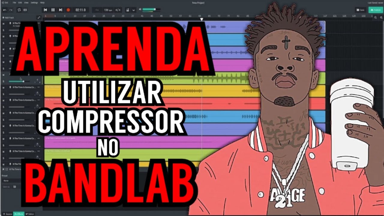 Aprenda utilizar COMPRESSOR no BANDLAB
