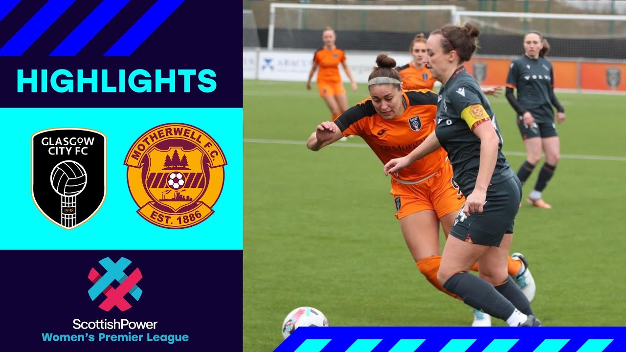 Glasgow City 4-0 Motherwell | City go joint top! | SWPL