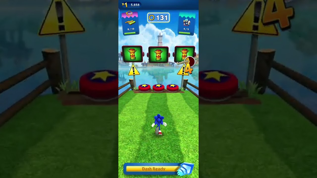 sonic dash -Endless Running & Racing gameplay 