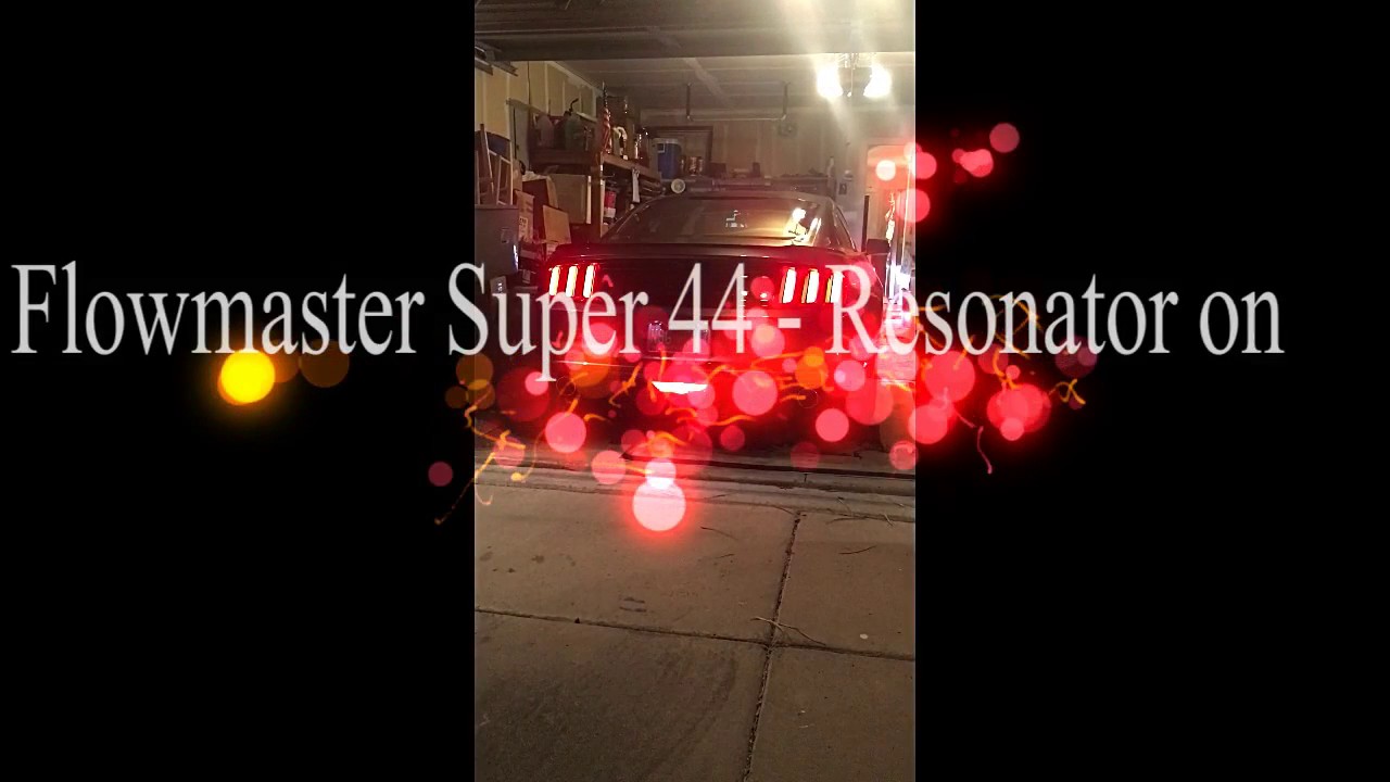 Borla Stinger vs. Flowmaster 44