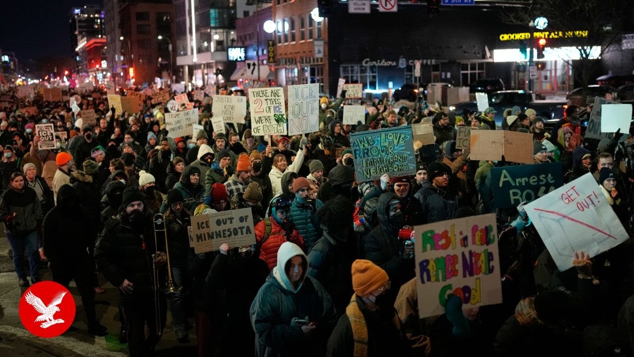Anti-ICE protesters storm Minneapolis hotel after fatal Renee Nicole Good shooting