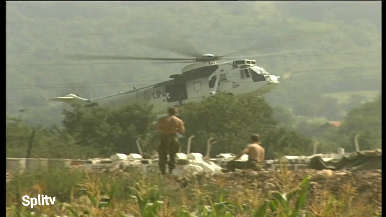 Stara Bila (BiH) - Britanski kamp UN-a 1994. kratko...