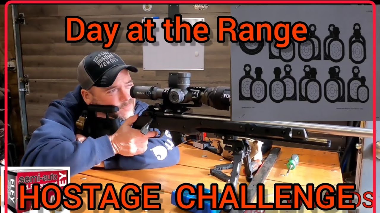 Day at the Range Hostage Challenge, CZ457 LILJA, MDT XRS Chassis .22LR 50 yards