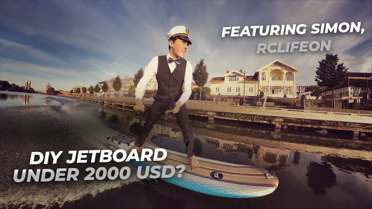 I Made an Electric Surfboard | Meet Simon Sörensen @RCLifeOn