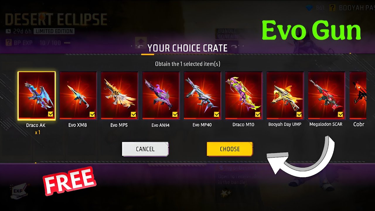 CLAIM ✅ EVO GUNS 🤯 DRACO AK + COBRA MP40 😍 NEW EVENT FF 🤑 FREE DIAMONDS FF 💎 GARENA FREE FIRE 🔥🔥