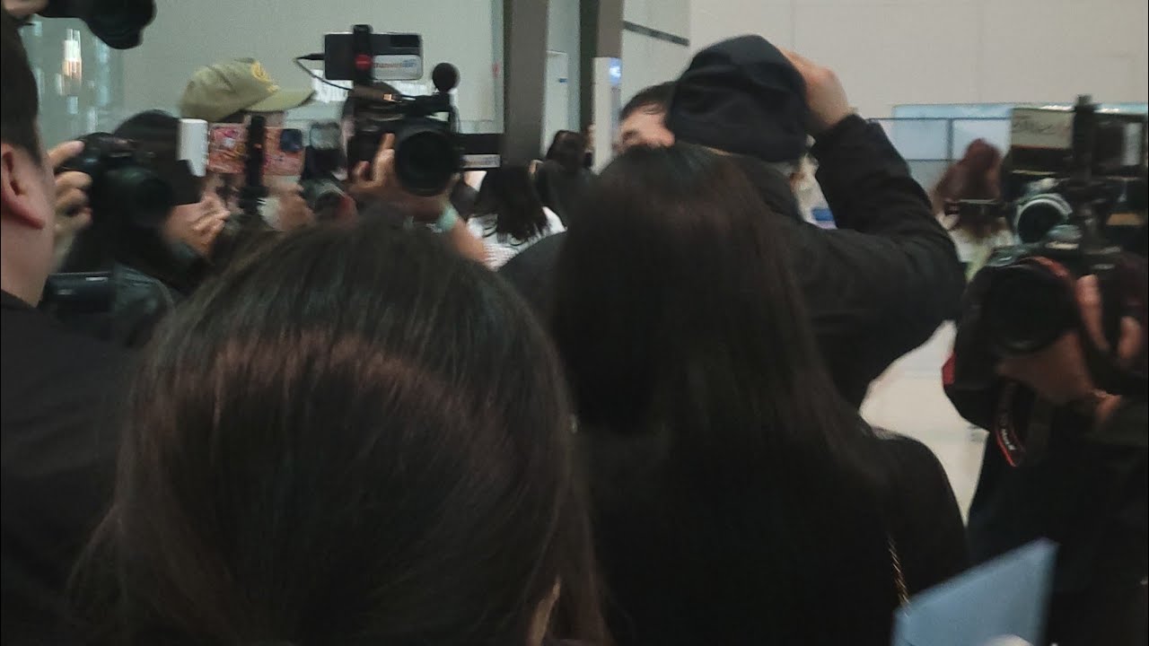 Walking behind Jennie Blackpink at Incheon Airport 9-30-2023