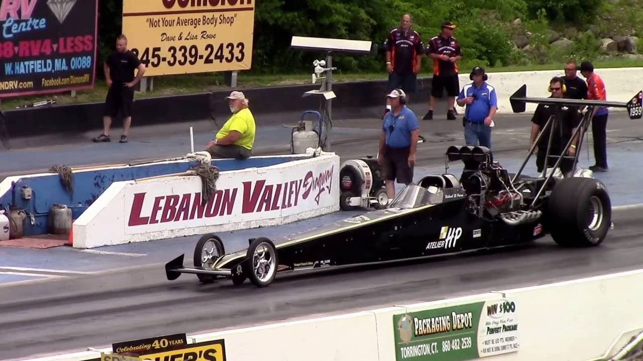 Top Alcohol Dragster qualifying round 1 2016