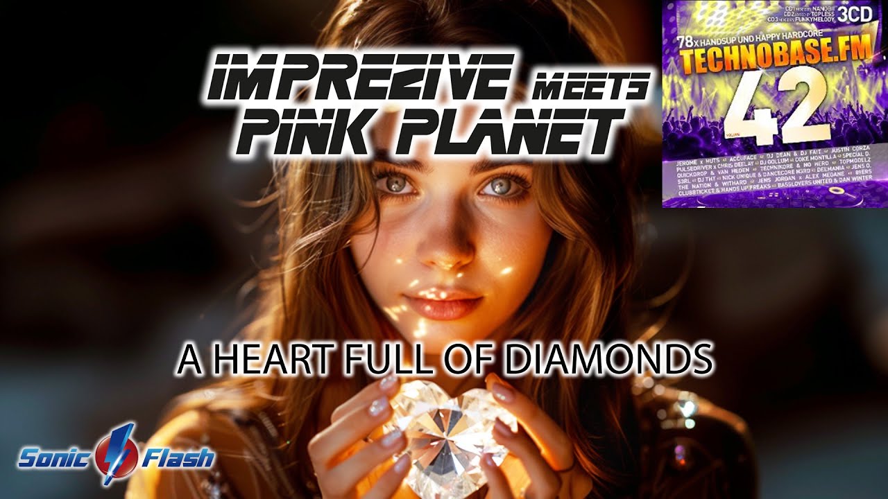 Imprezive meets Pink Planet - A Heart full of Diamonds (LYRIC VIDEO)  [TECHNOBASE.FM VOL. 42]