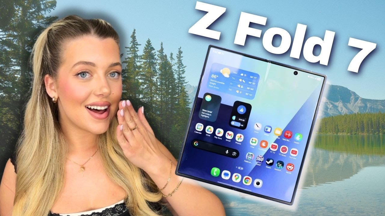 Samsung Galaxy Z Fold 7! Day in the Life Review!
