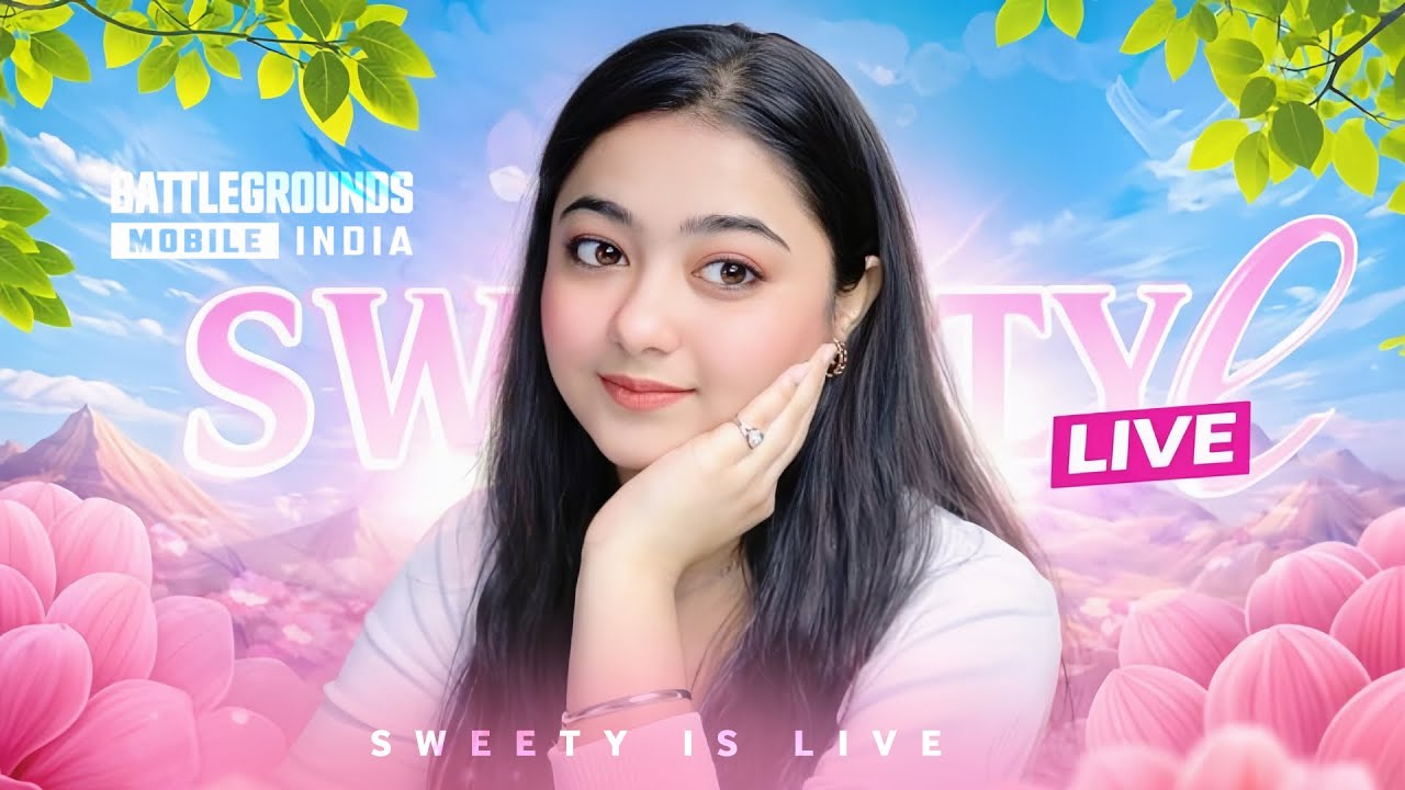 BGMI LIVE 🔴 RUSH GAMEPLAY 🔥🔥| TEAMCODE AND WOW ROOM | SWEETY IS LIVE #shorts #bgmi #girlgamer #live