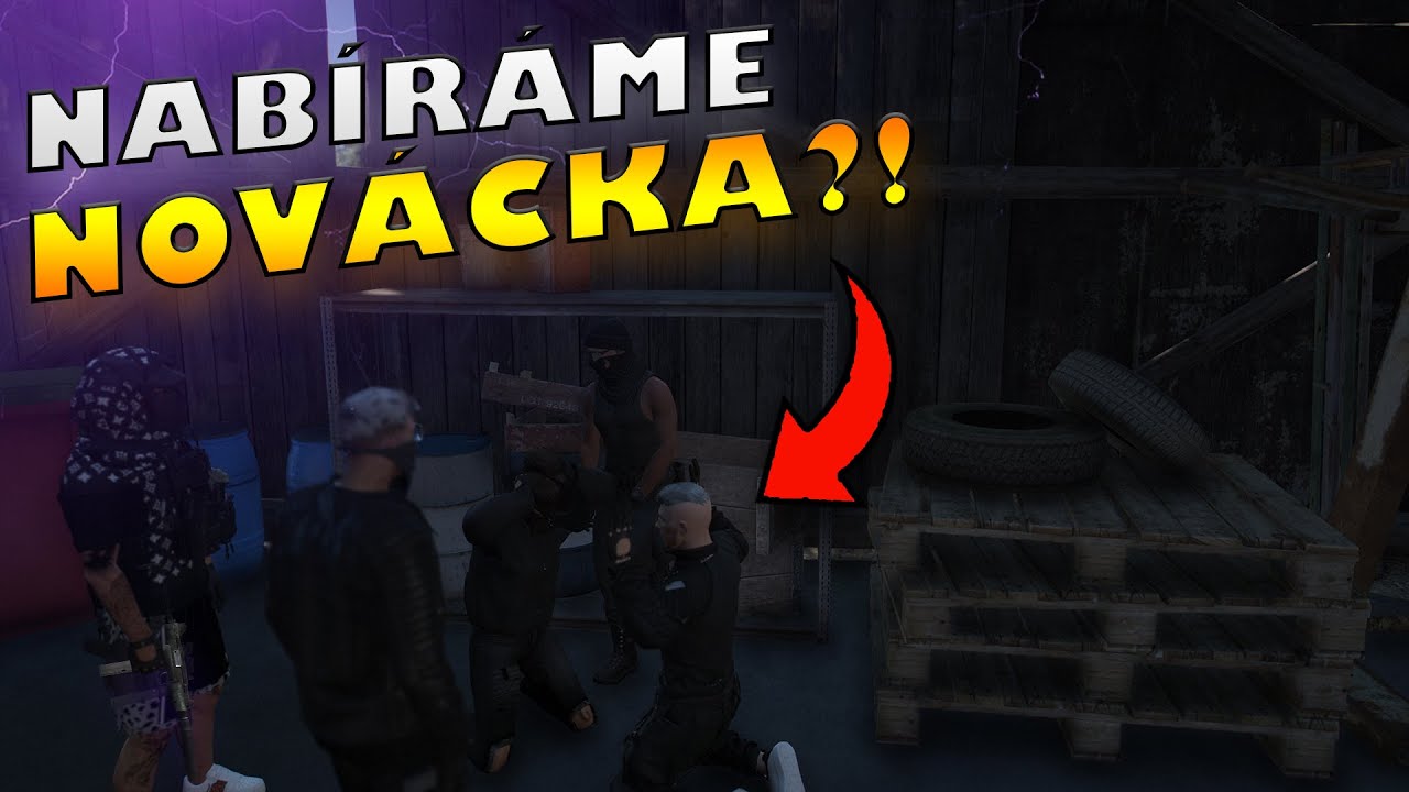 NOVÝ ČLEN NAŠÍ ORAGANIZACE… ZVLÁDNUL TO?! | GTA RP