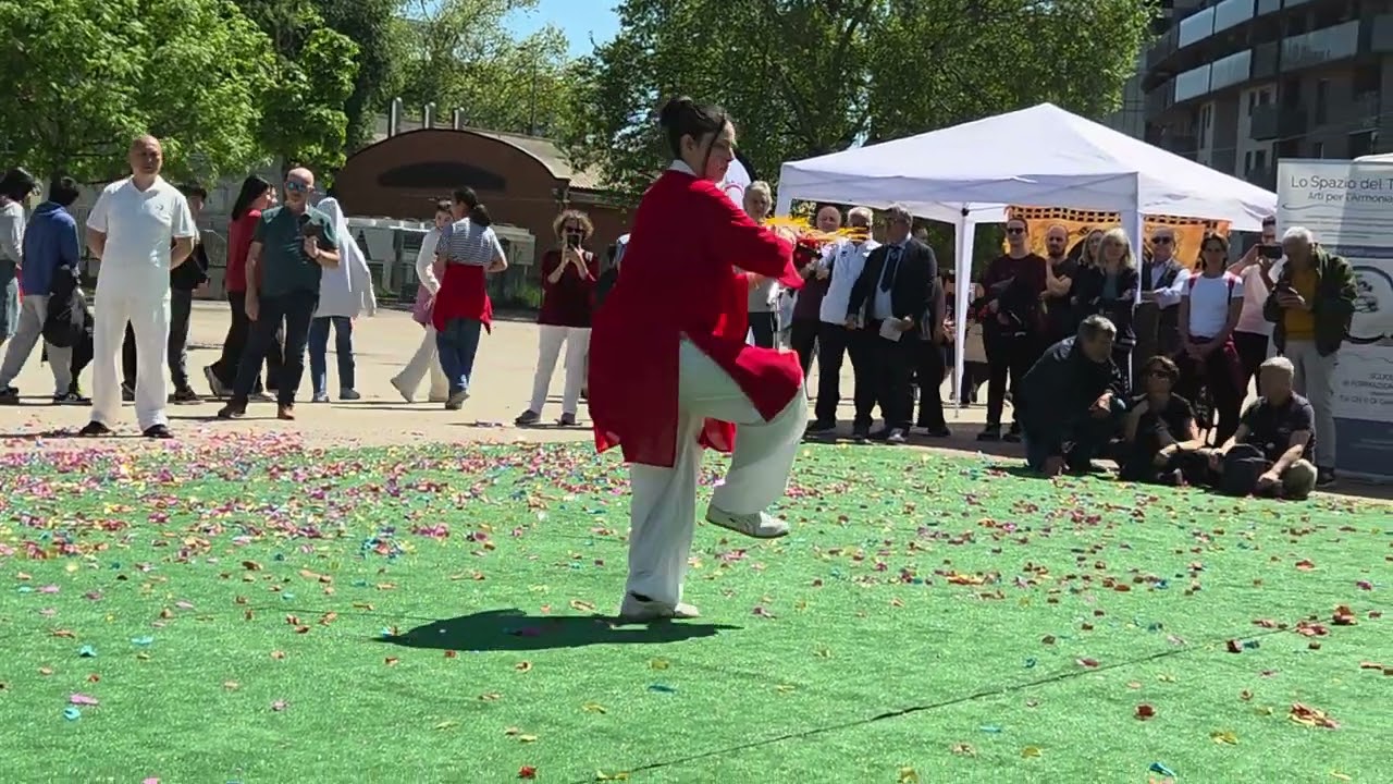 Chen Style Taijiquan - Competition Sword Form - Performed by Chicca Fossa at the 27th Taiji Festival