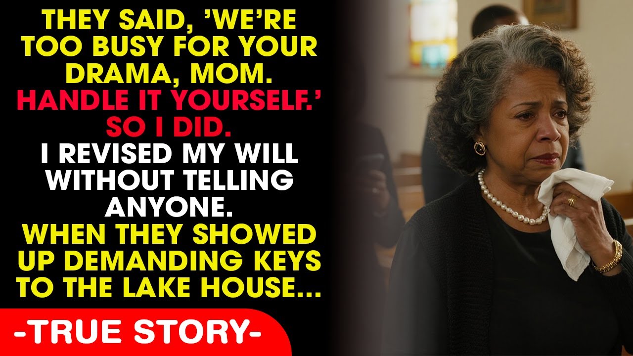 They Wanted Keys to Her Lake House But Her Attorney Was Waiting.