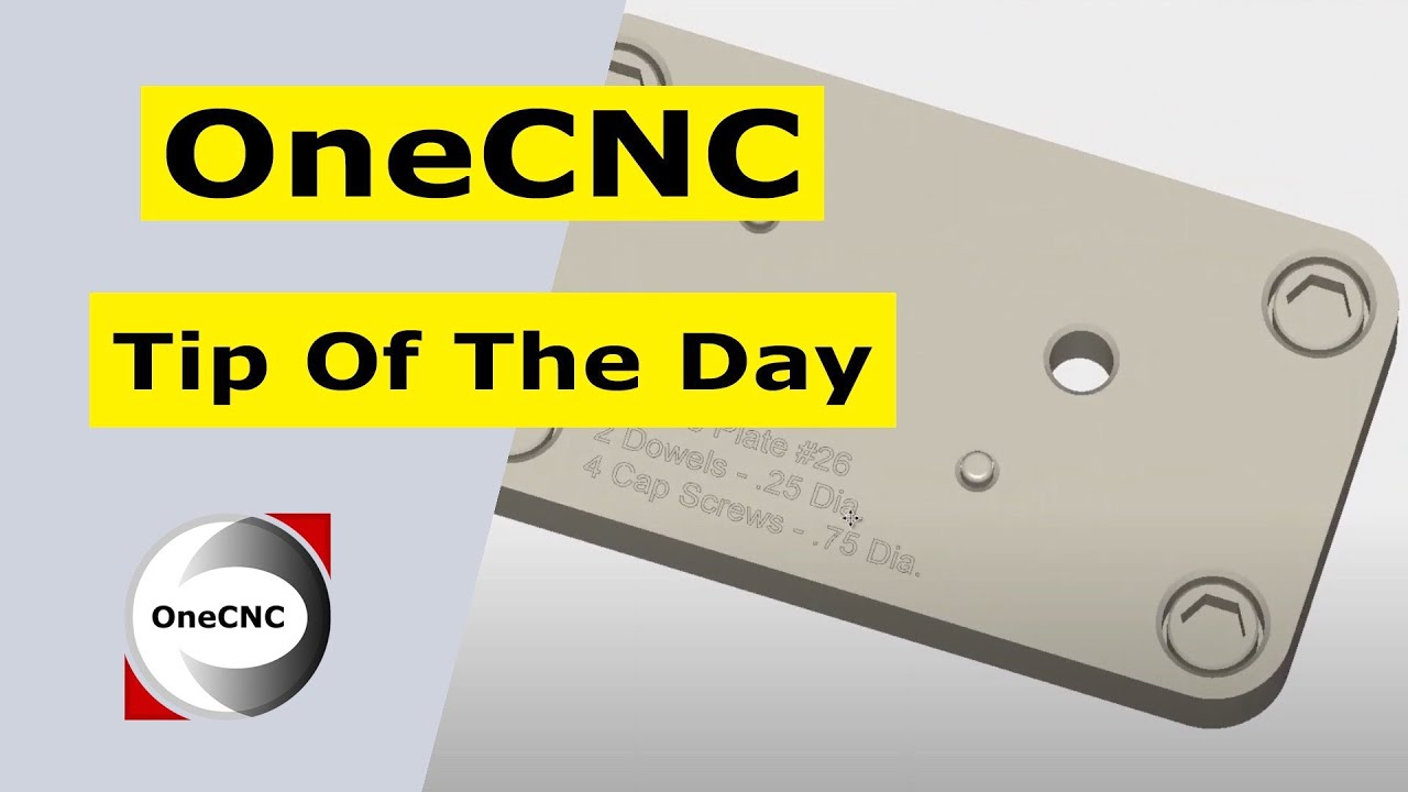 OneCNC Engrave Text - Tip 99