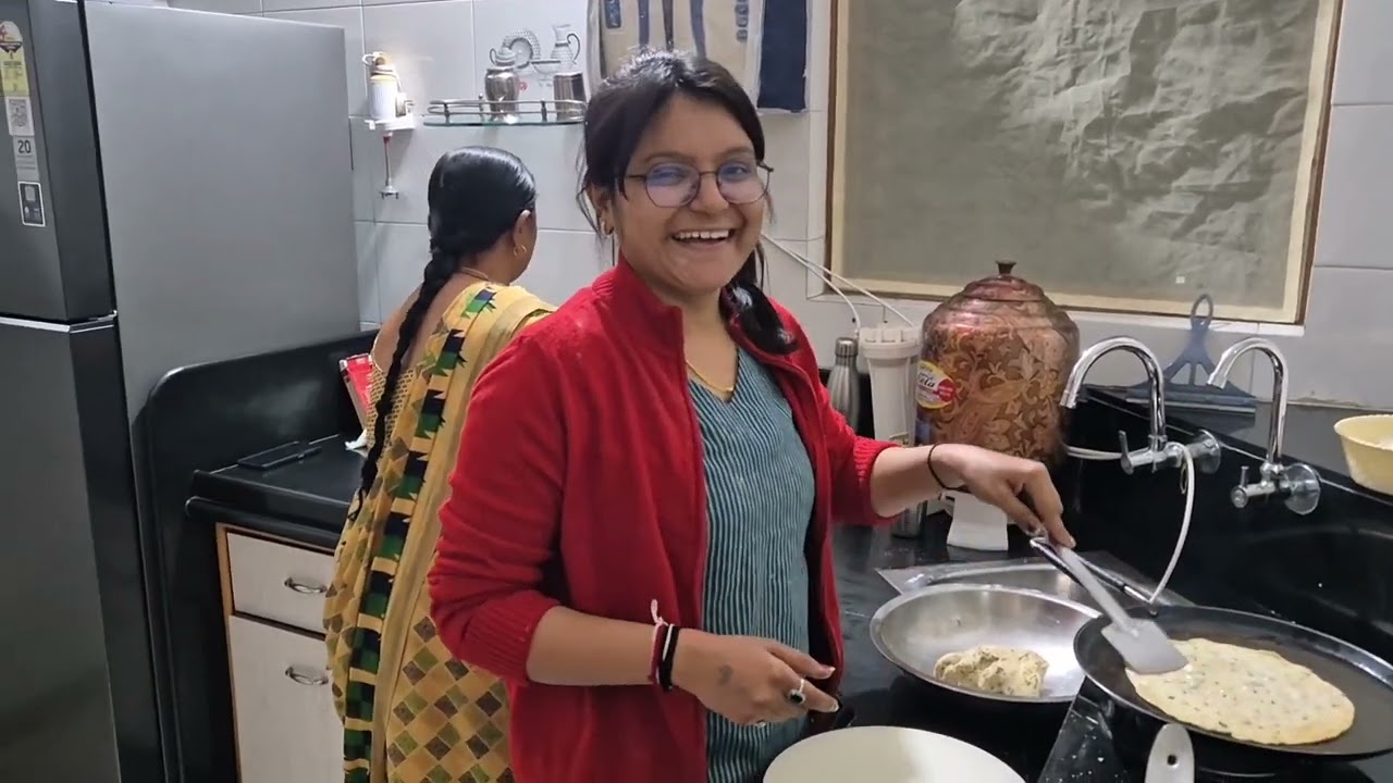 આજે પંજાબી શબ્જી અને રૂમાલી રોટી બનાવી 🥰😍 