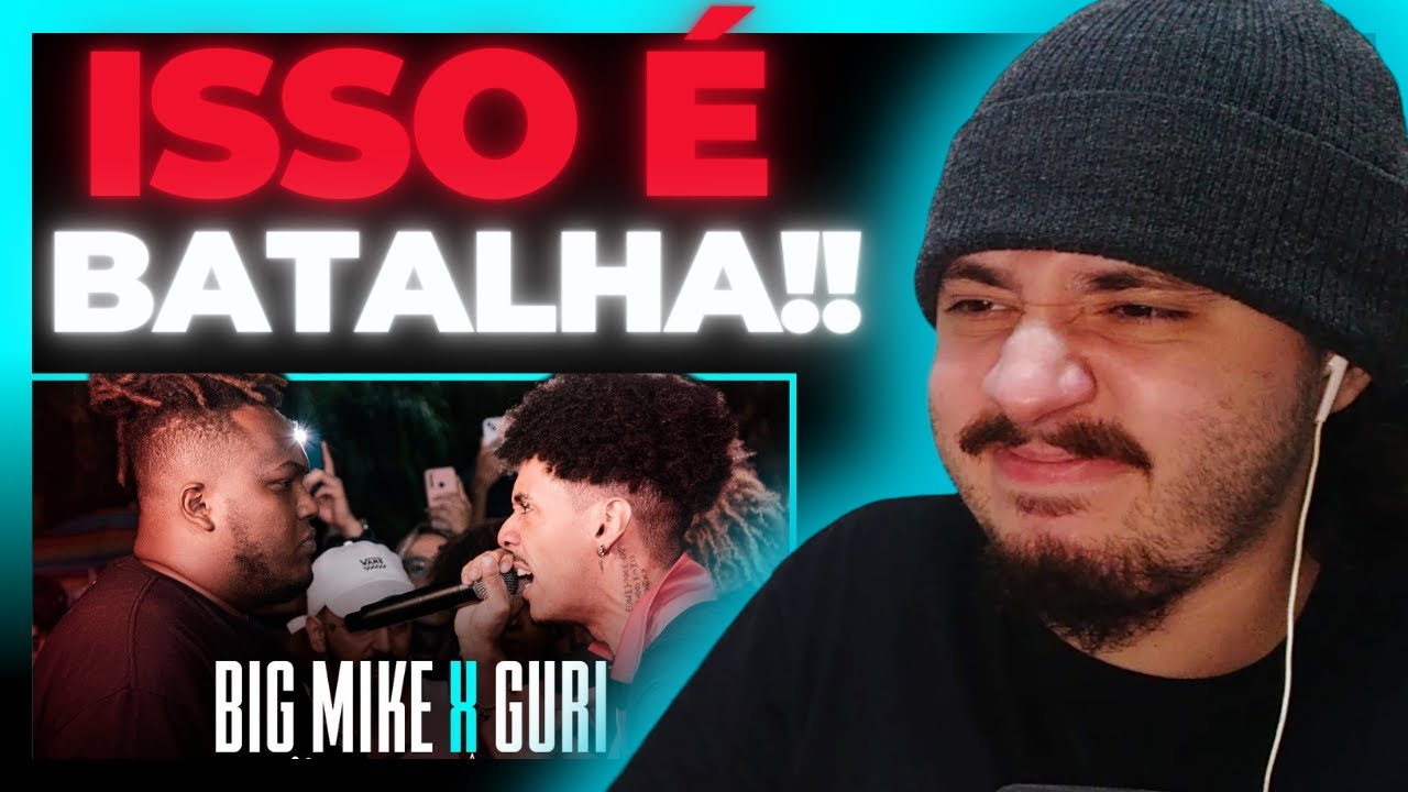 (FINAL DA SUPER BDA) BIG MIKE X GURI | GRANDE FINAL | 355ª BATALHA DA ALDEIA | REACT BAUEB