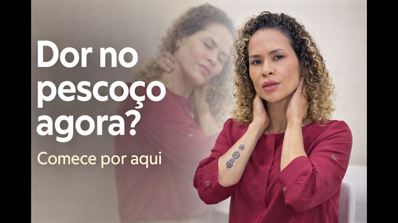 Dor no pescoço agora? Comece por aqui