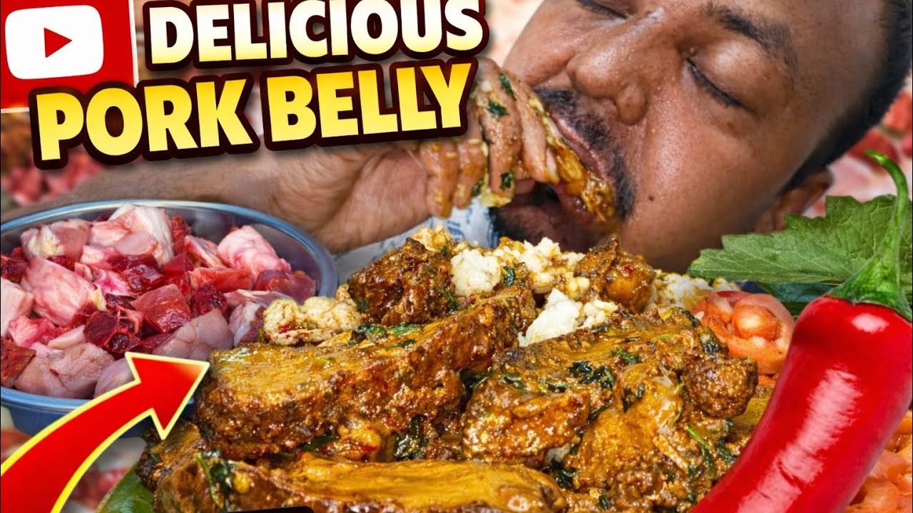 Desi Pork Belly Feast with Mustard Greens 😍🔥