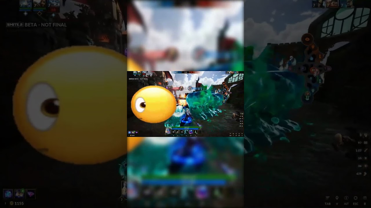 YMIR WITH PEAK GAME SENSE!! #smite2  #funny #gaming #shorts #smite