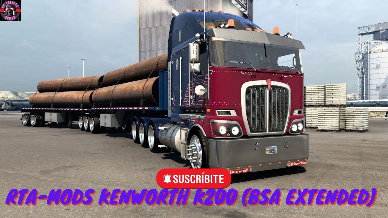 KENWORTH K200 FOR AMERICAN TRUCK SIMULATOR 1.47