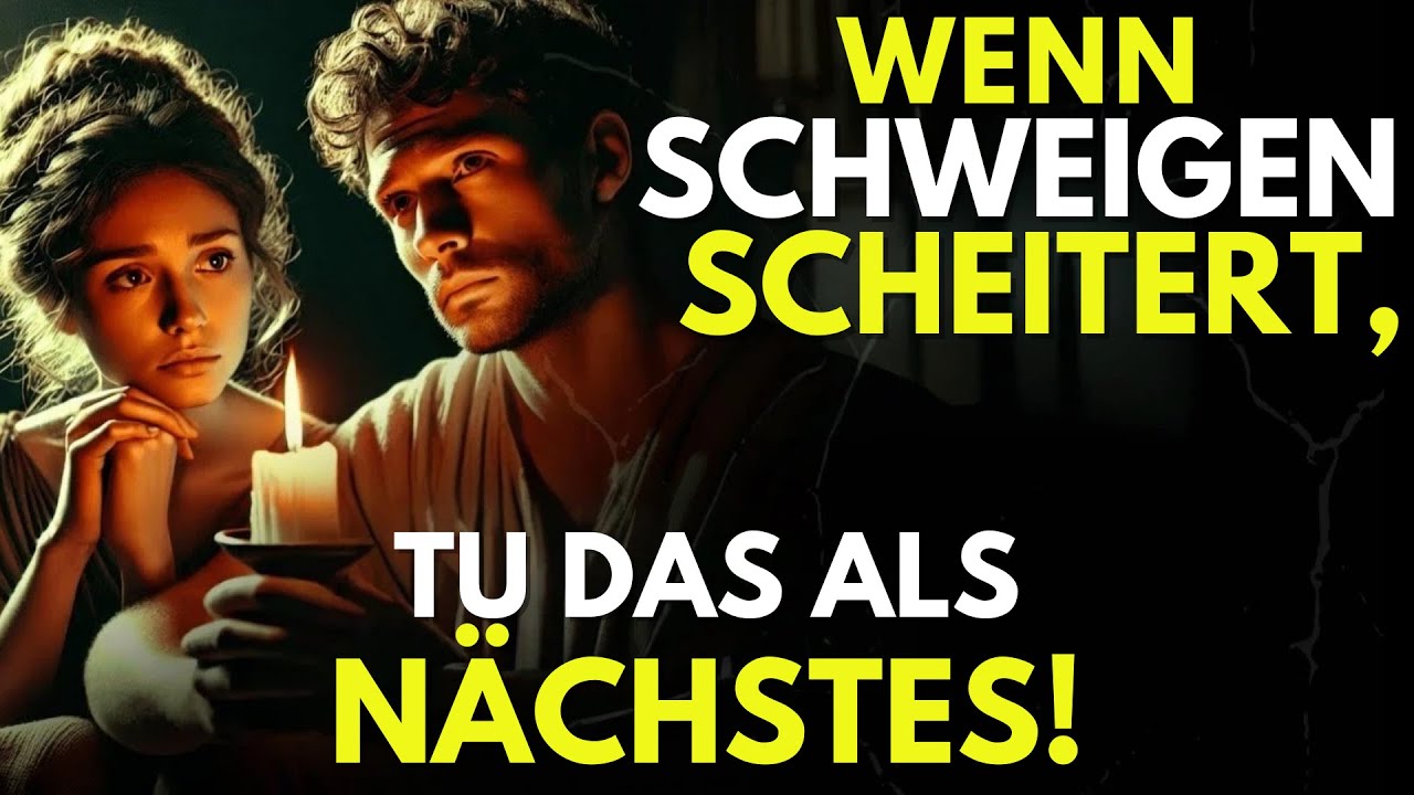 Wenn Das Schweigen Scheitert – Das Solltest Du Als Nächstes Tun! - Stoische Beziehungen