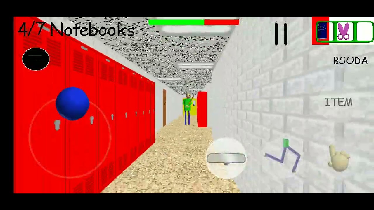 Baldi's Evil Plan V1.4.3 NSPC Gameplay (Baldi's Basics Mod)