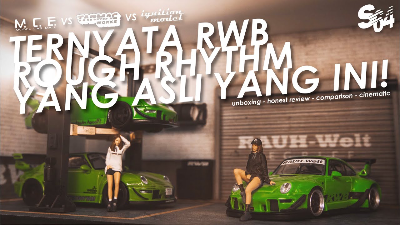 MCE vs TARMACWORKS vs IGNITIONMODEL RWB BATTLE | unboxing - honest review - comparison+CINEMATIC