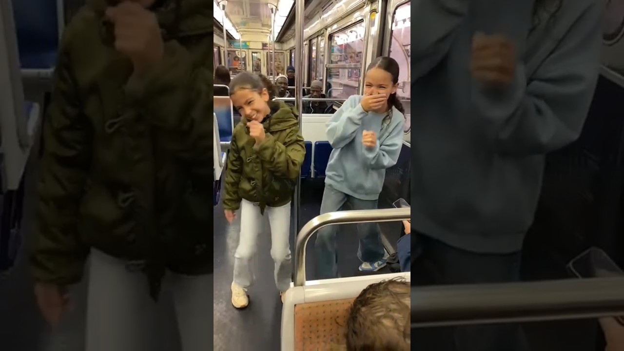 Skeu Skeu g&ecirc;nant dans le m&eacute;tro 😂