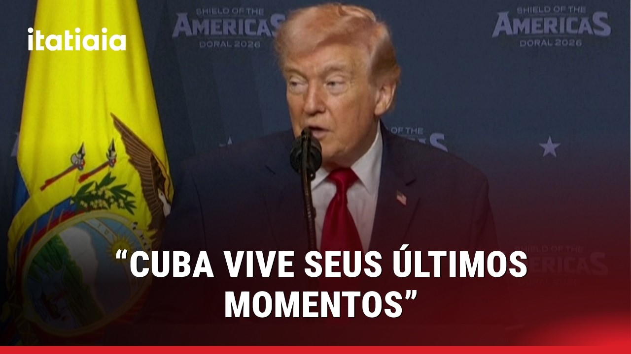 DONALD TRUMP DIZ QUE CUBA VIVE SEUS 