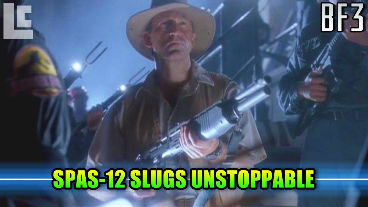 Spas-12 Slugs Ultimate Killing Machine (Battlefield 3 Gameplay/Commentary)