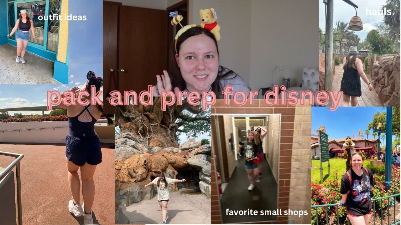 Disney World pack and prep | favorite small shops, outfit ideas, hauls