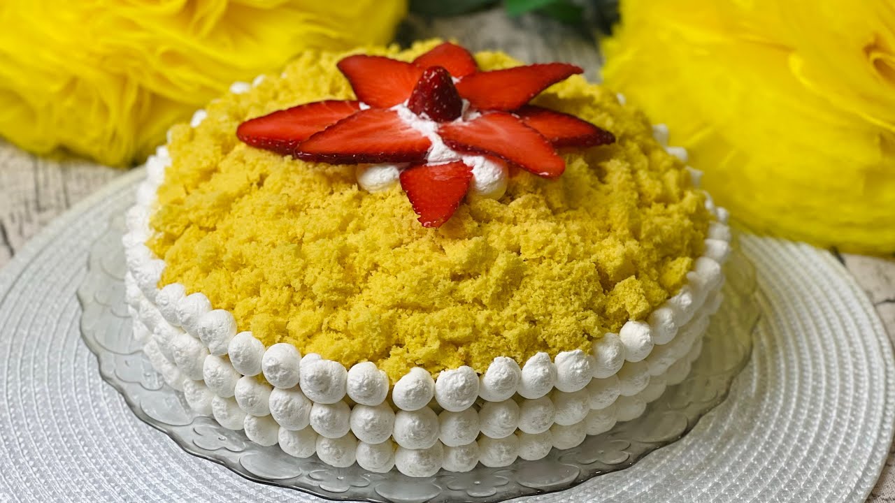 Torta Mimosa - Limone e Fragole