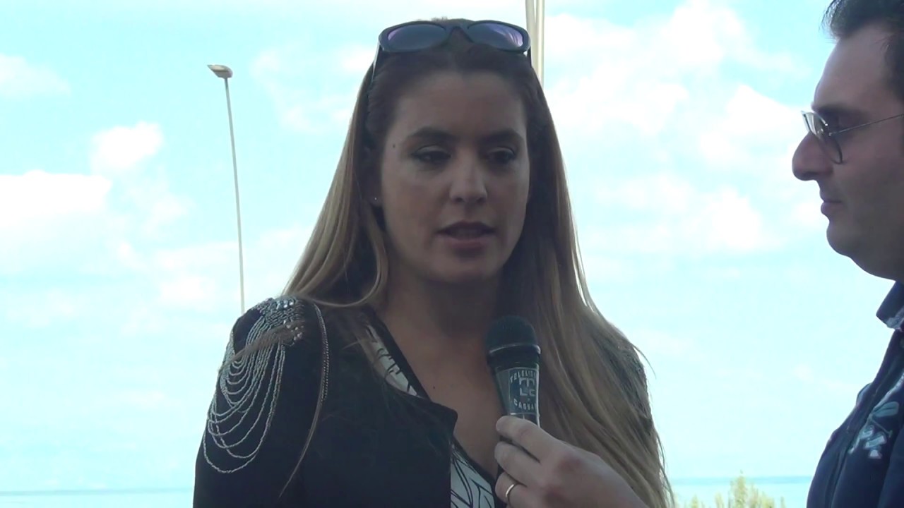 L'attrice Daniela Fazzolari a Rossano 30 ott 2016