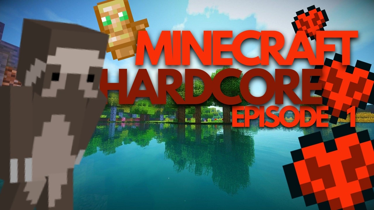 MINECRAFT HARDCORE S1 EP1 (on est DEJA trop BIEN)