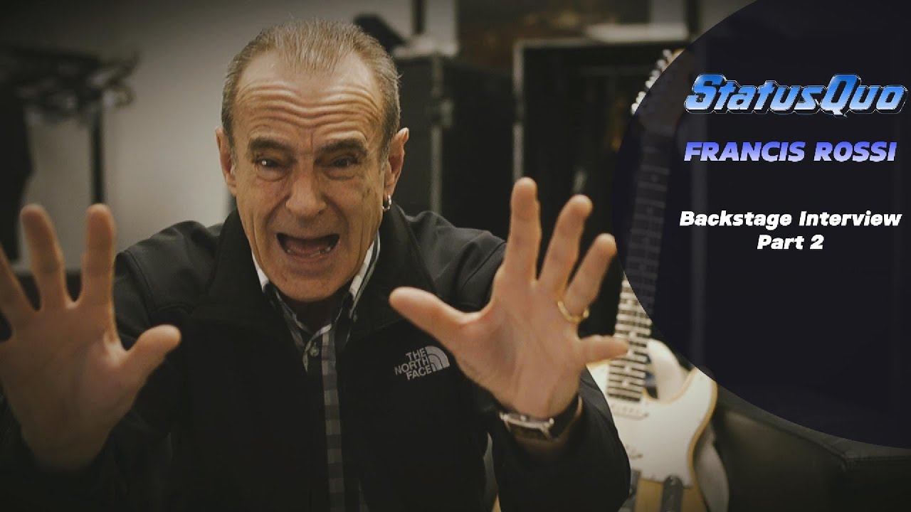 Francis Rossi Reflects on the Legacy of Status Quo Part 2 ©AG&AB2012