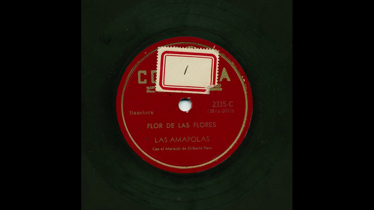 Las Amapolas - Flor De Las Flores - Columbia 2335-C