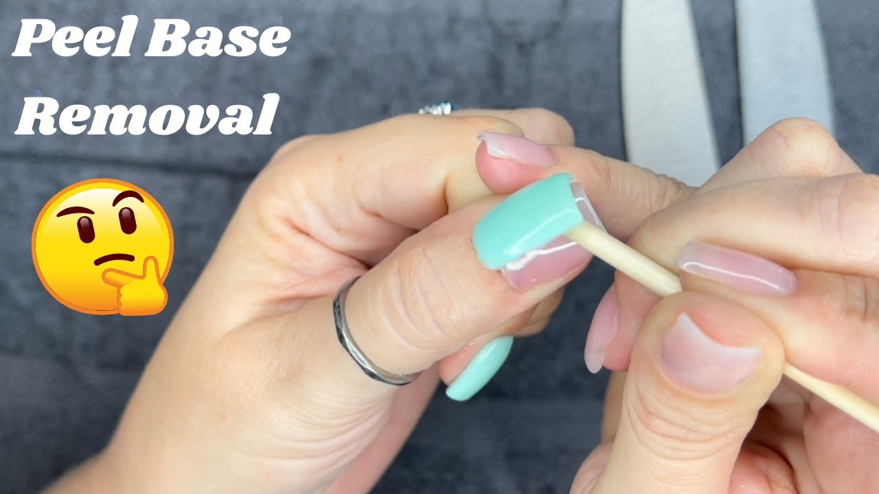 Poppin’ Peelies... Peel Base Dip Powder Removal