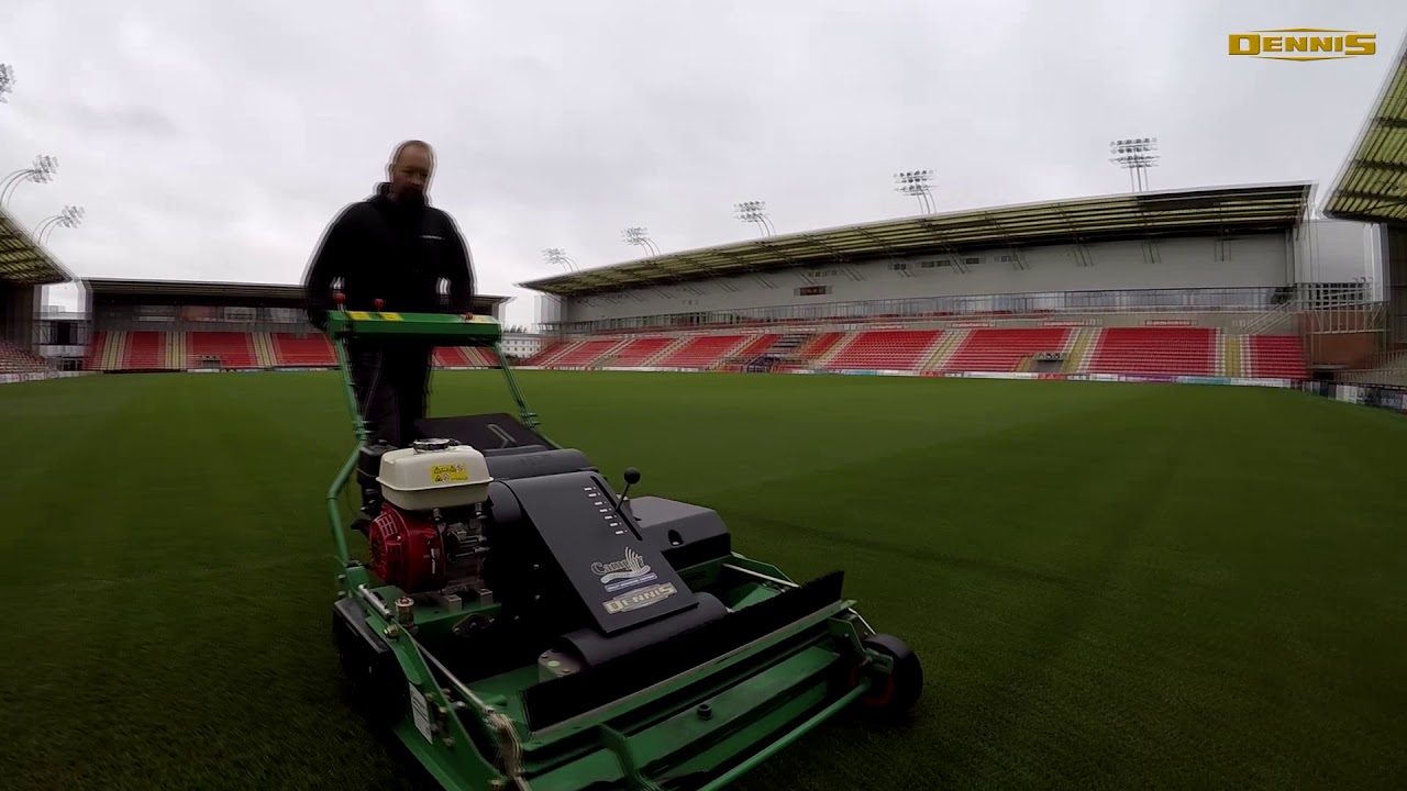 Dennis PRO 34R Rotary mower - Perfect for Football Pitch Maintenance