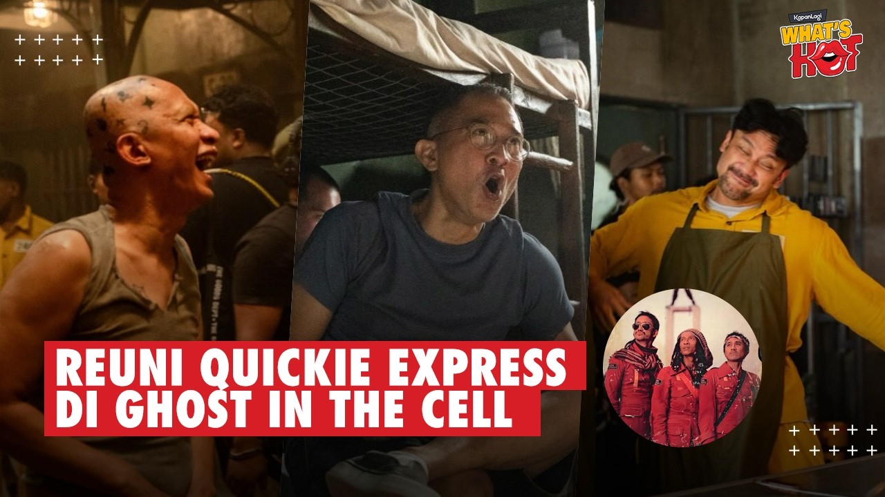 Reuni Setelah 19 Tahun, Aming, Tora Sudiro & Lukman Sardi Adu Akting Di 'GHOST IN THE CELL