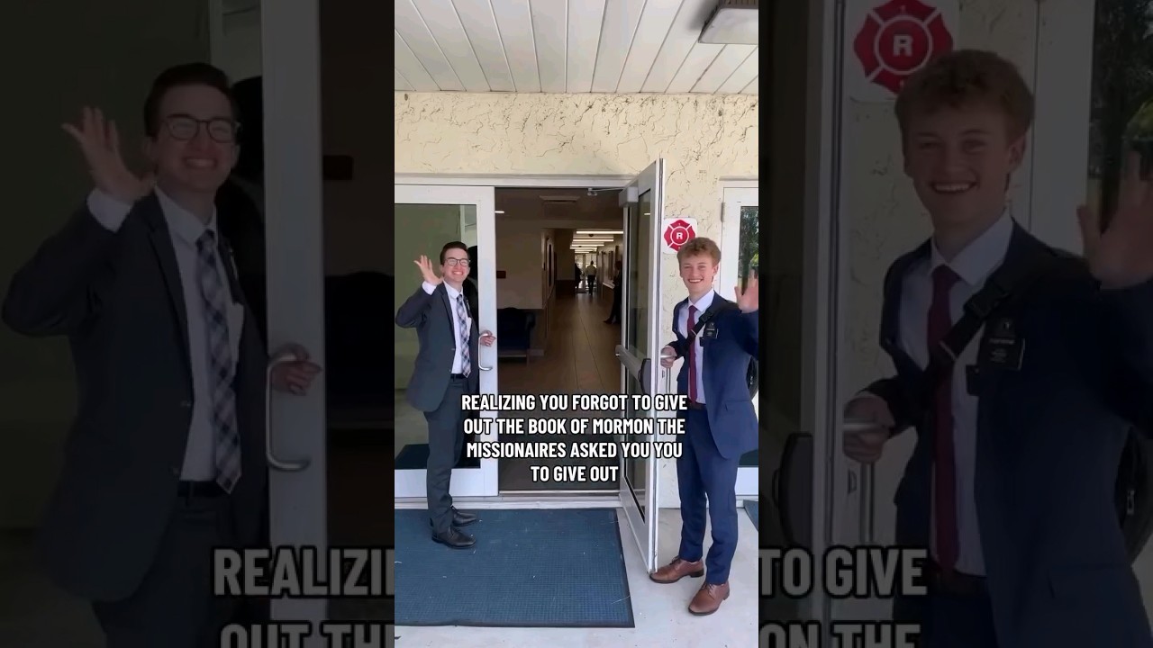 Cuando vez a los ELDERES Misioneros Mormones Iglesia de Jesucristo SUD