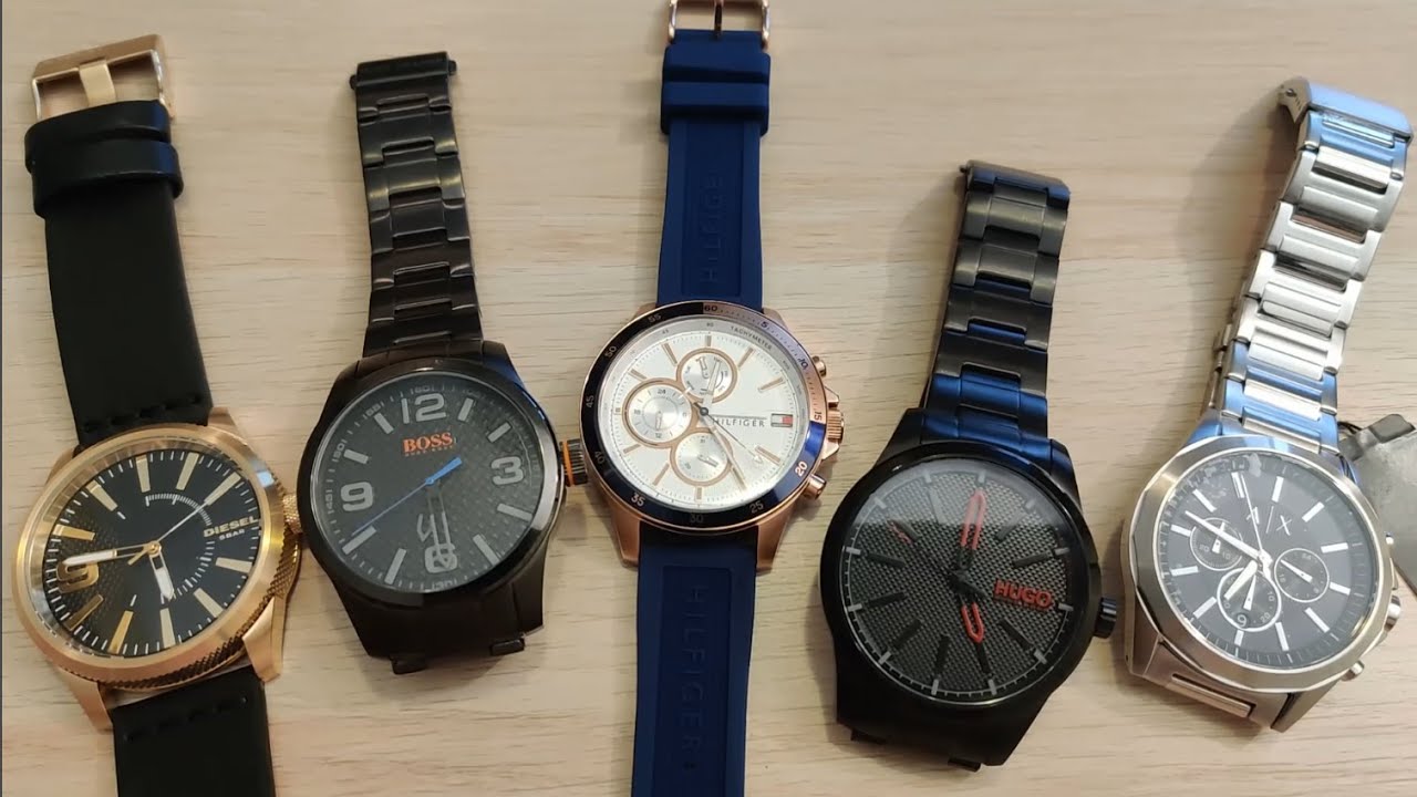 Best Fashion Watch Brand Under $200 Hugo Boss Tommy Hilfiger Armani